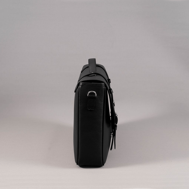 Business Bag | Black Leather - Mr. Trevis