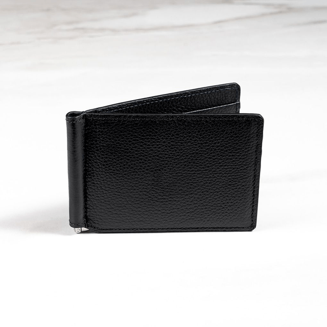 Portafoglio Fermasoldi | Nero - Mr. Trevis