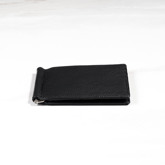 Portafoglio Fermasoldi | Nero - Mr. Trevis