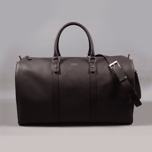 Boston Weekender | Brown Leather - Mr. Trevis